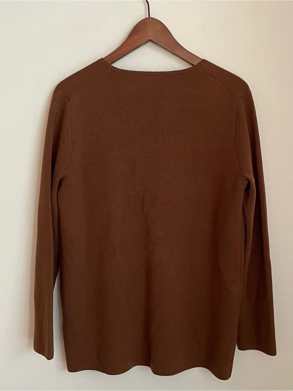 J.Crew Giselle Cardigan Womens XS Brown Buttons Nautical Preppy Quiet Luxury